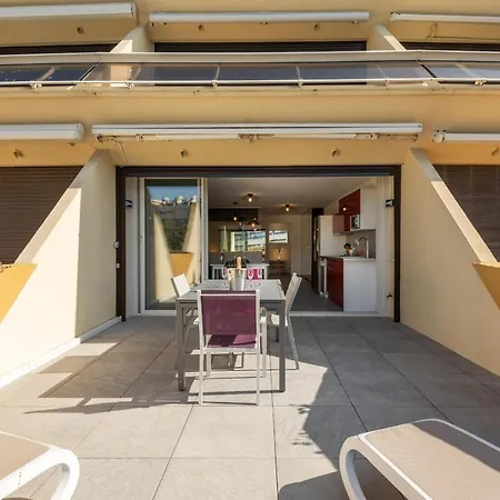 Rocca V Heliopolis - Terrasse - Garage - - Village Naturiste Agde