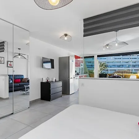 Rocca V Heliopolis - Terrasse - Garage - - Village Naturiste Apartment Agde