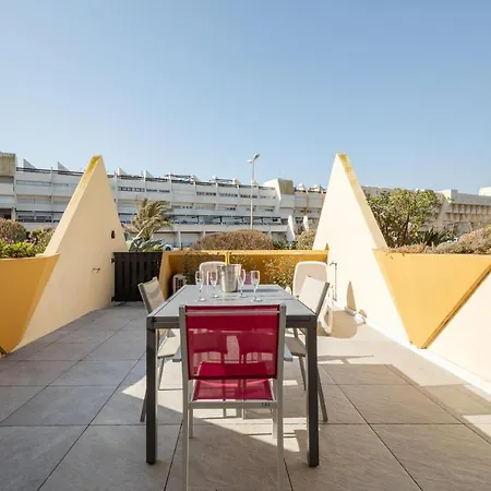Rocca V Heliopolis - Terrasse - Garage - - Village Naturiste Agde