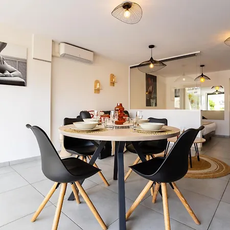 Rocca V Heliopolis - Terrasse - Garage - - Village Naturiste